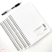 Sổ lò xo caro bìa nhựa B5