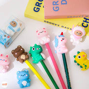 Set gọt chì gấu + cục gôm