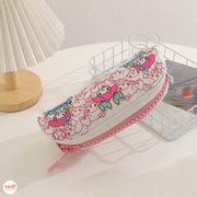 Túi đựng bút mỹ phẩm Melody khóa lớn