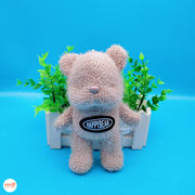 Móc khóa bông gấu Happy bear