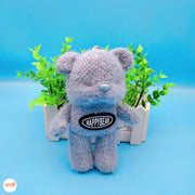Móc khóa bông gấu Happy bear