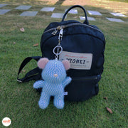 Móc khóa bông gấu bear brick đứng