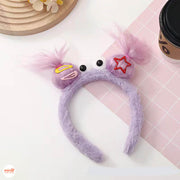 Cài tóc bé mắt lồi  tóc cột