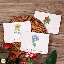 Thiệp giấy kèm bao thư