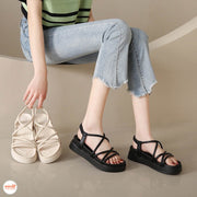 Sandal nữ dây đen