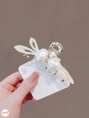 Kẹp càng cua thỏ đính đá