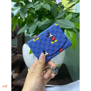 Ví gập Micky xanh