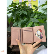 Ví gập Micky xanh