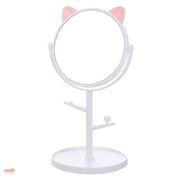 Gương để bàn tai mèo cao