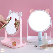 Gương đế vuông tai mèo DQ