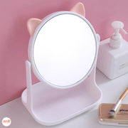 Gương đế vuông tai mèo DQ