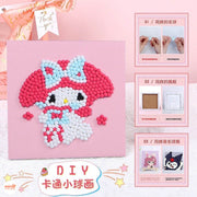 Tranh đính bông 20x20cm