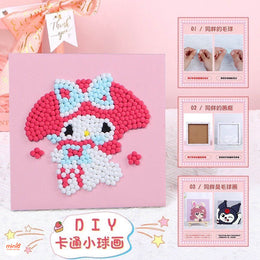 Tranh đính bông 20x20cm