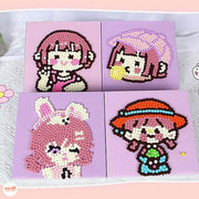 Tranh đính bông 20x20cm