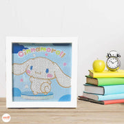 Tranh đính đá khung 18x18cm