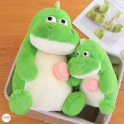 Khủng long ôm kẹo nhỡ