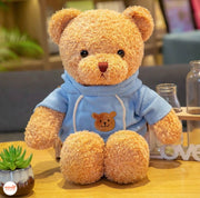 Gấu áo mũ lông xù