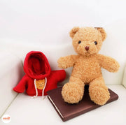 Gấu áo mũ lông xù