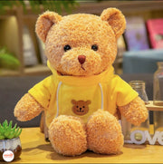 Gấu áo mũ lông xù