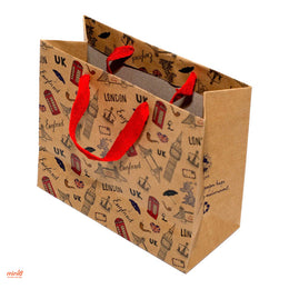 Túi quà kraft in hình KN002