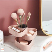 Kệ mỹ phẩm xoay 3 tầng