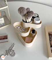 Kệ mỹ phẩm xoay 3 tầng