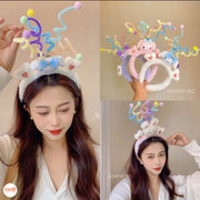 Cài tóc lông tua rua