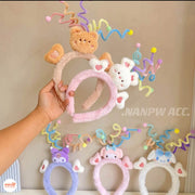 Cài tóc lông tua rua