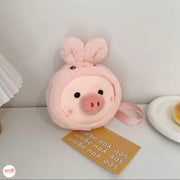 Túi đeo thú bông heo cosplay