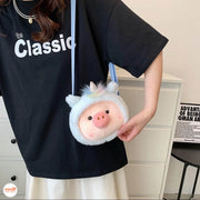 Túi đeo thú bông heo cosplay