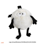 Móc khoá bông cừu chân lông mịn