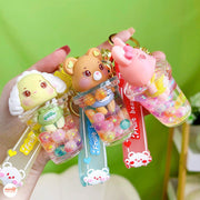 Móc khoá nước thú