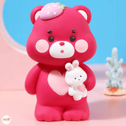 Ống heo tiết kiệm gấu dâu