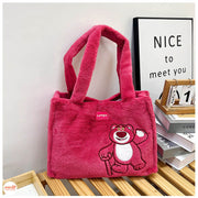 Túi đeo gấu dâu hình hộp