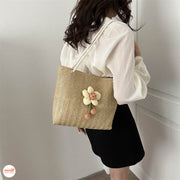 Túi cói hoa 5 cánh