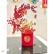 Trụ nhung đông đào kèm phụ kiện