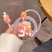 Bảo vệ cáp sạc ngọc trong