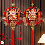 Treo tết thần tài lắc