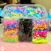 Thun cột tóc cao su nhỏ