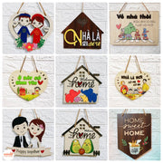 Bảng gỗ decor BM