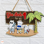 Bảng gỗ decor BM