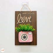 Bảng gỗ decor BM