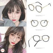 Kính hot girl gọng sắt