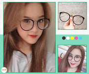 Kính mắt mèo gọng vàng kim