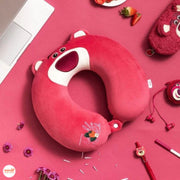 Gối cổ cao su cúc bấm