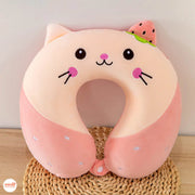 Gối cổ cao su cúc bấm