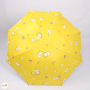 Dù trơn hoạ tiết thú cute