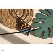 Dây chuyền gỗ vintage