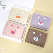 Ví gấp 3 heo gấu vịt