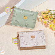 Ví gấp 3 gấu Good Luck